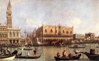 Canaletto: Il Bucintoro davanti a Palazzo Ducale 1