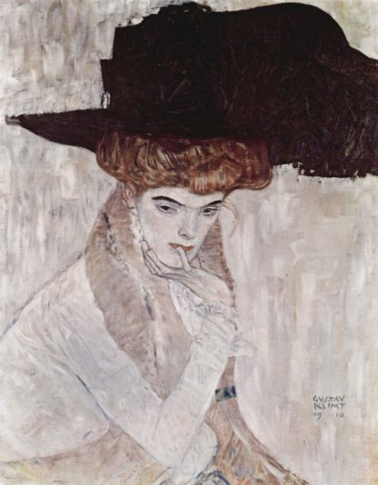 Gustav Klimt: The Black Feather Hat